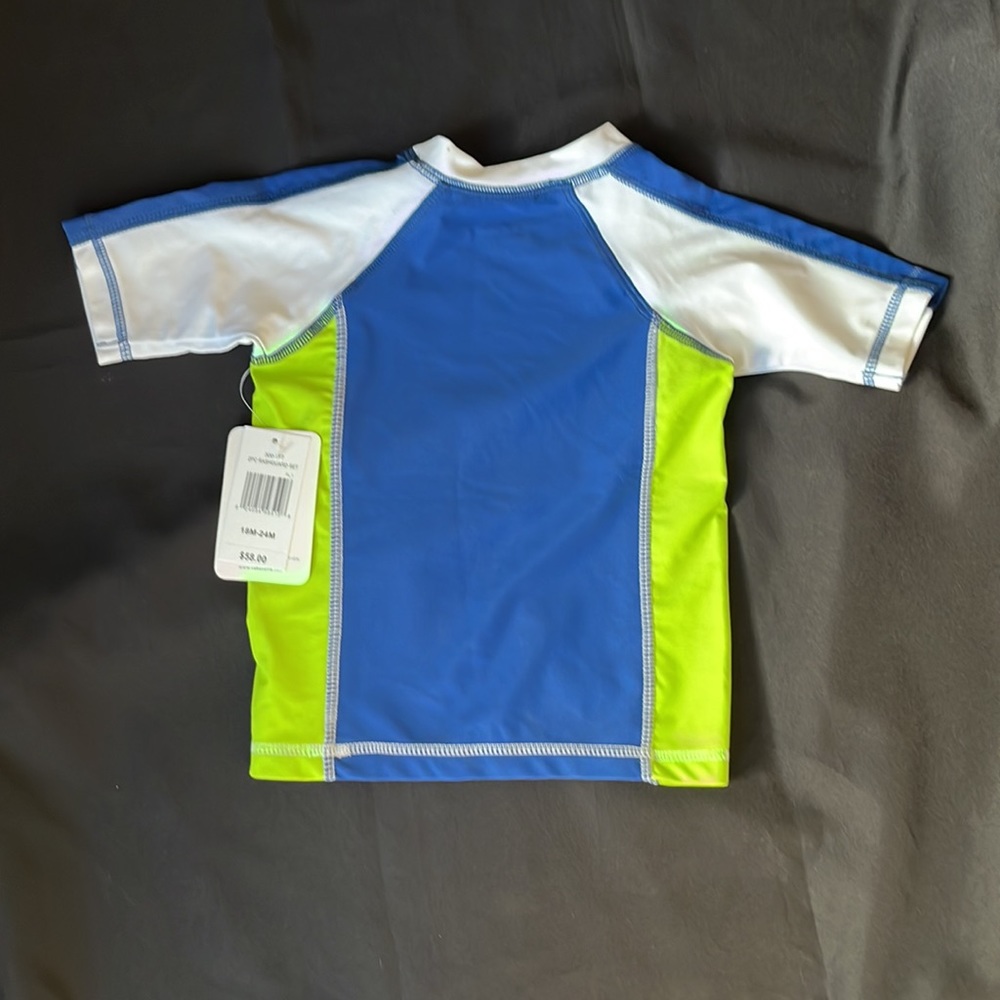 NWT CABANA LIFE BOYS 2PC RASHGUARD SET SIZE 18M-24M - Picture 6 of 6
